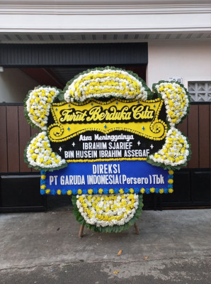 Papan Bunga Duka di Panyirapan