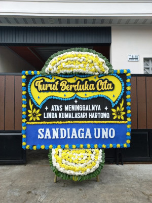 Papan Bunga Duka di Panyirapan